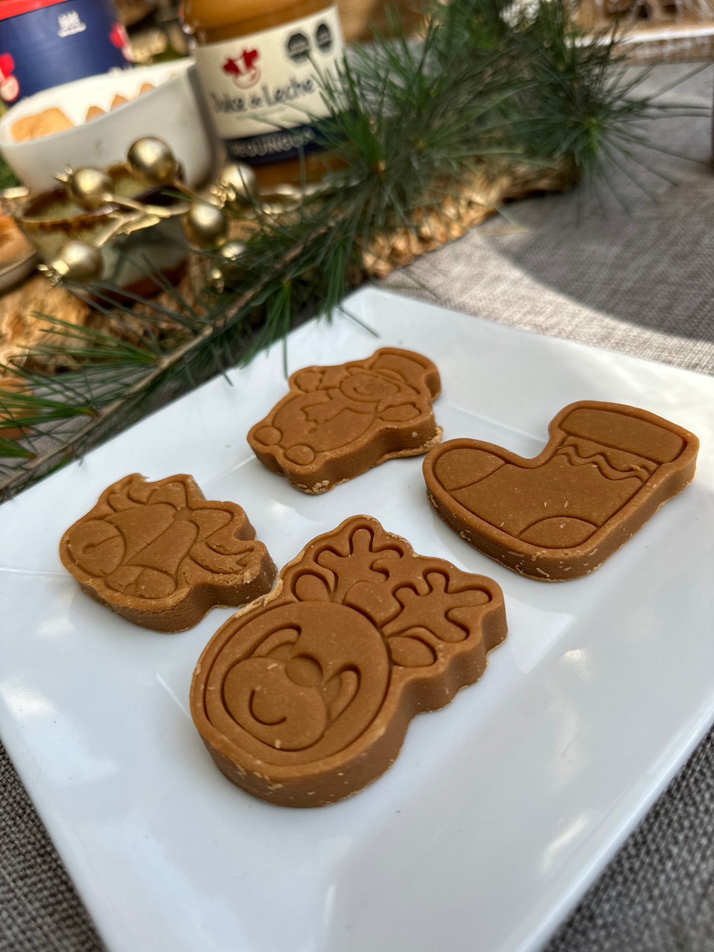 Manjar Duro Figuras Navidad - Caja 15un