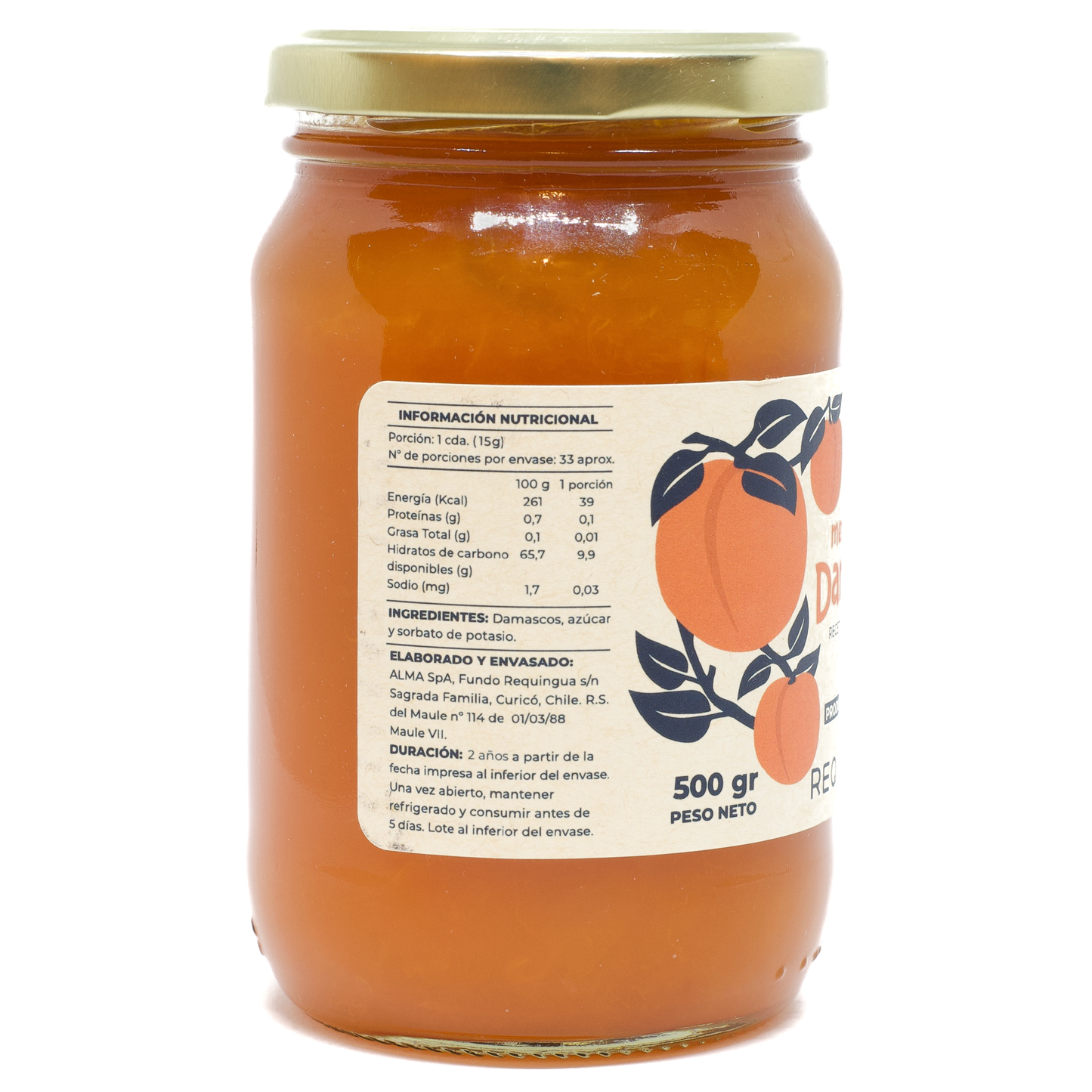 Mermelada de Damasco